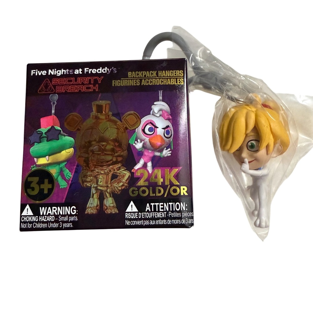 FNAF Five Nights at Freddy's Security Breach Vanny Backpack Hanger Keychain